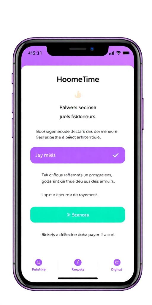 Paiement sécurisé HomeTime